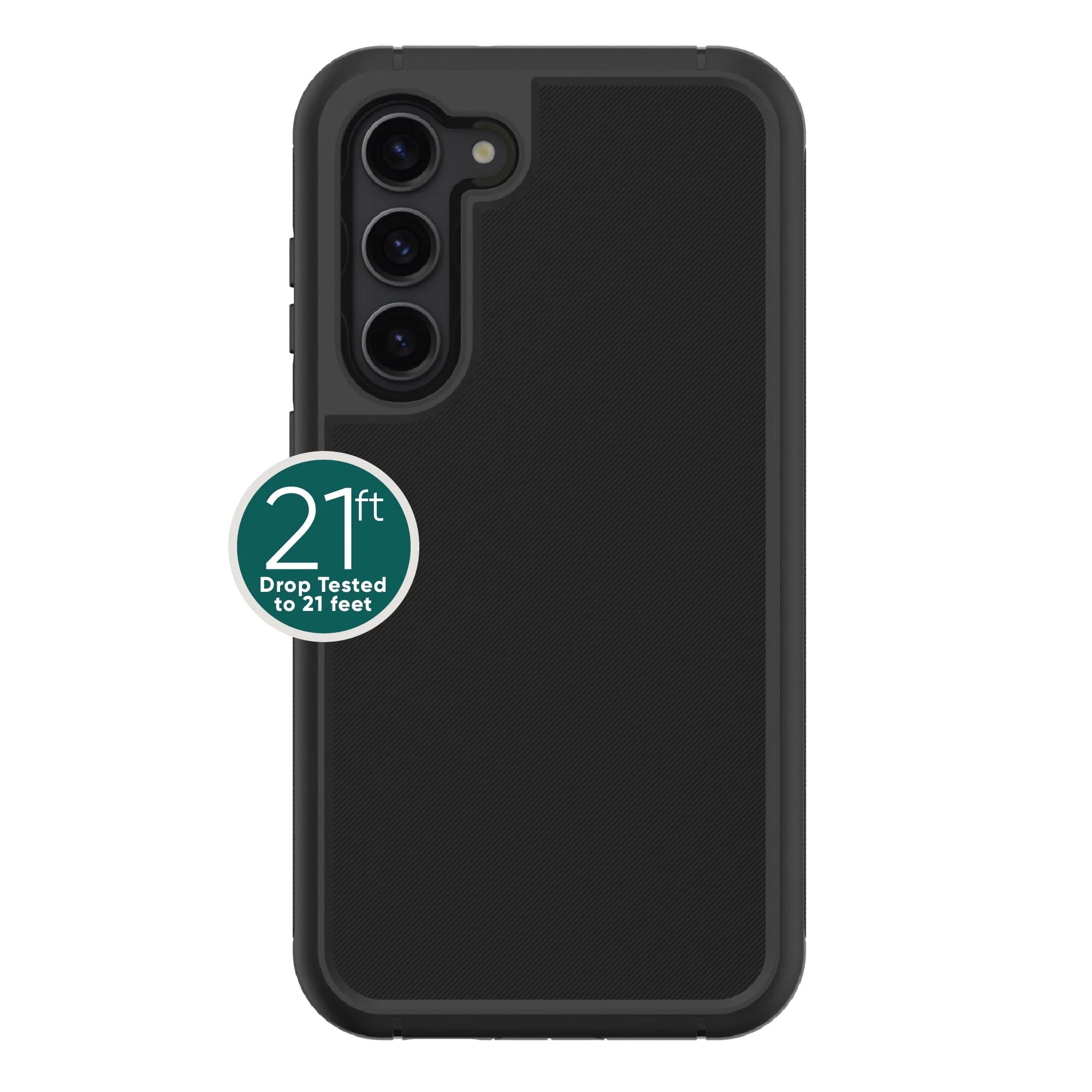 Black Rugged Phone Case for Samsung Galaxy S23 5G G575