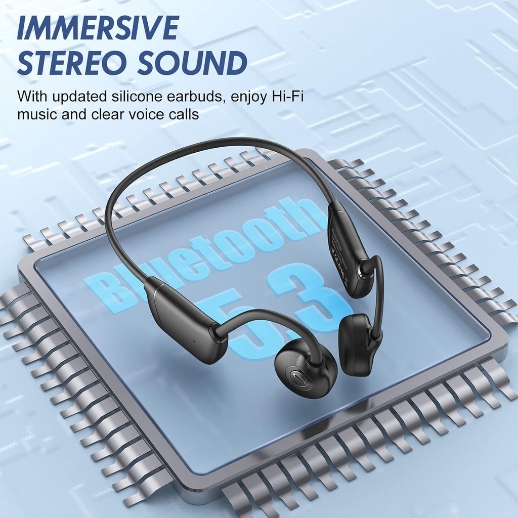 Wireless Open Ear Bluetooth Headphones IPX7 Waterproof Pack of 2 G19182