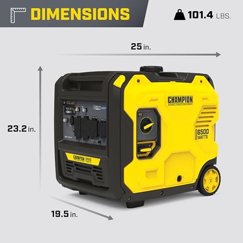 6500-Watt Portable Inverter Generator Q7611