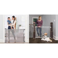 Extra Wide Retractable Baby Gate, White X93766