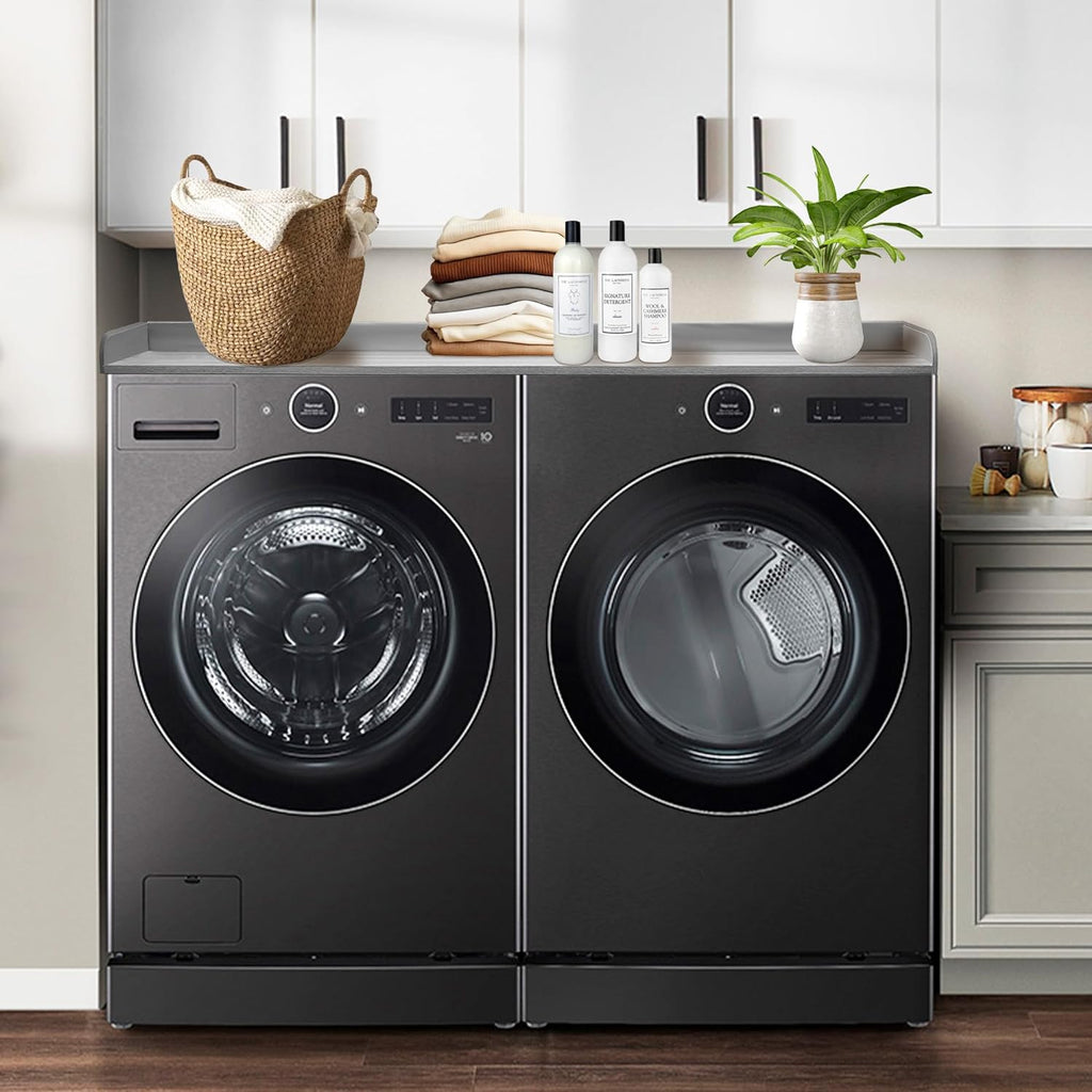 Gray Laundry Countertop Wood U370