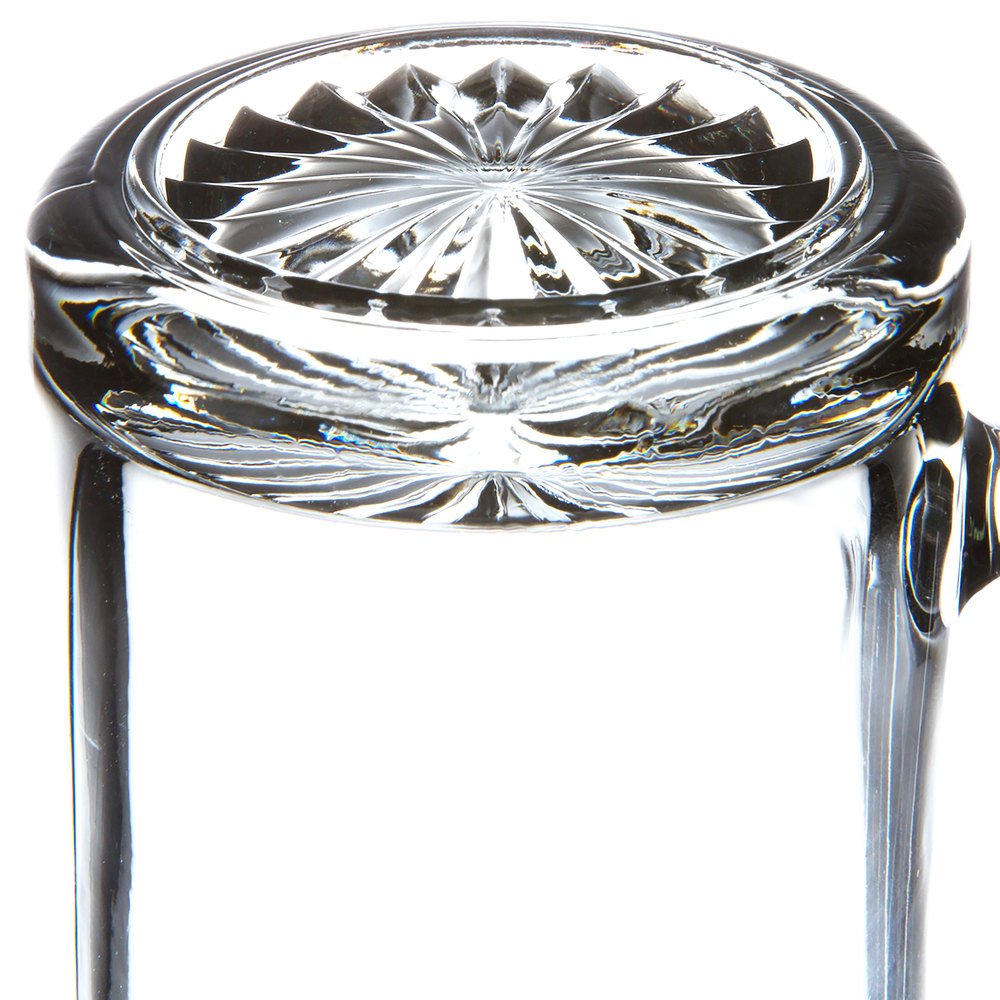 7" Tall x 3.5" Wide 16 Ounce Clear Glass Stein Mug S89276