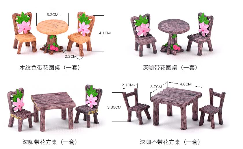 Miniature Table and Chairs Set B436147