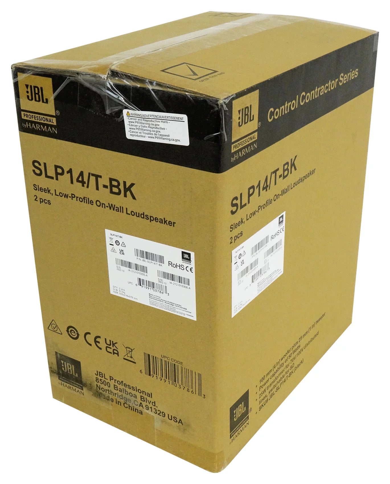Sleek Low-Profile On Wall Mount 4" 70v Commercial Speakers A673