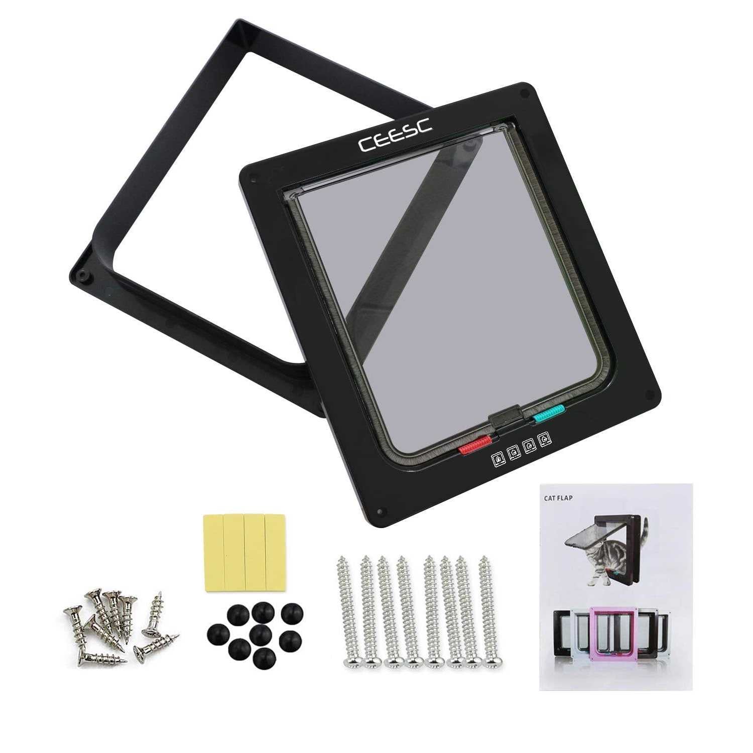 Extra Large Cat Door 4 Way Locking D132706
