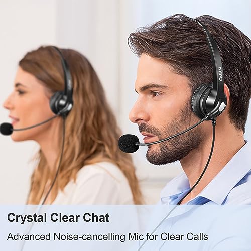 2.5mm Phone Headset with Microphone Noise Cancelling Q352