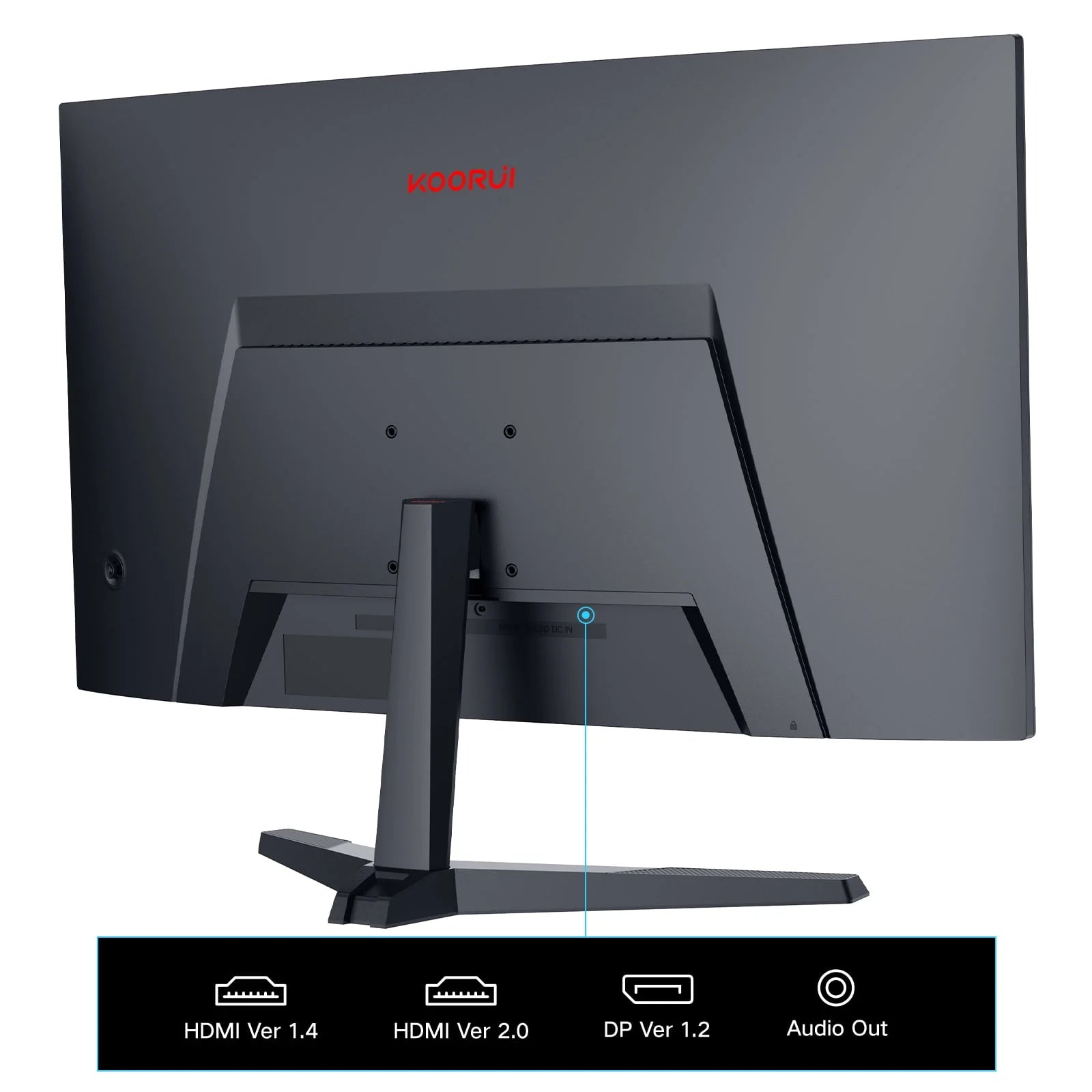 24 inch FHD 1080P VA Gaming Monitor, 165Hz, 1ms B143