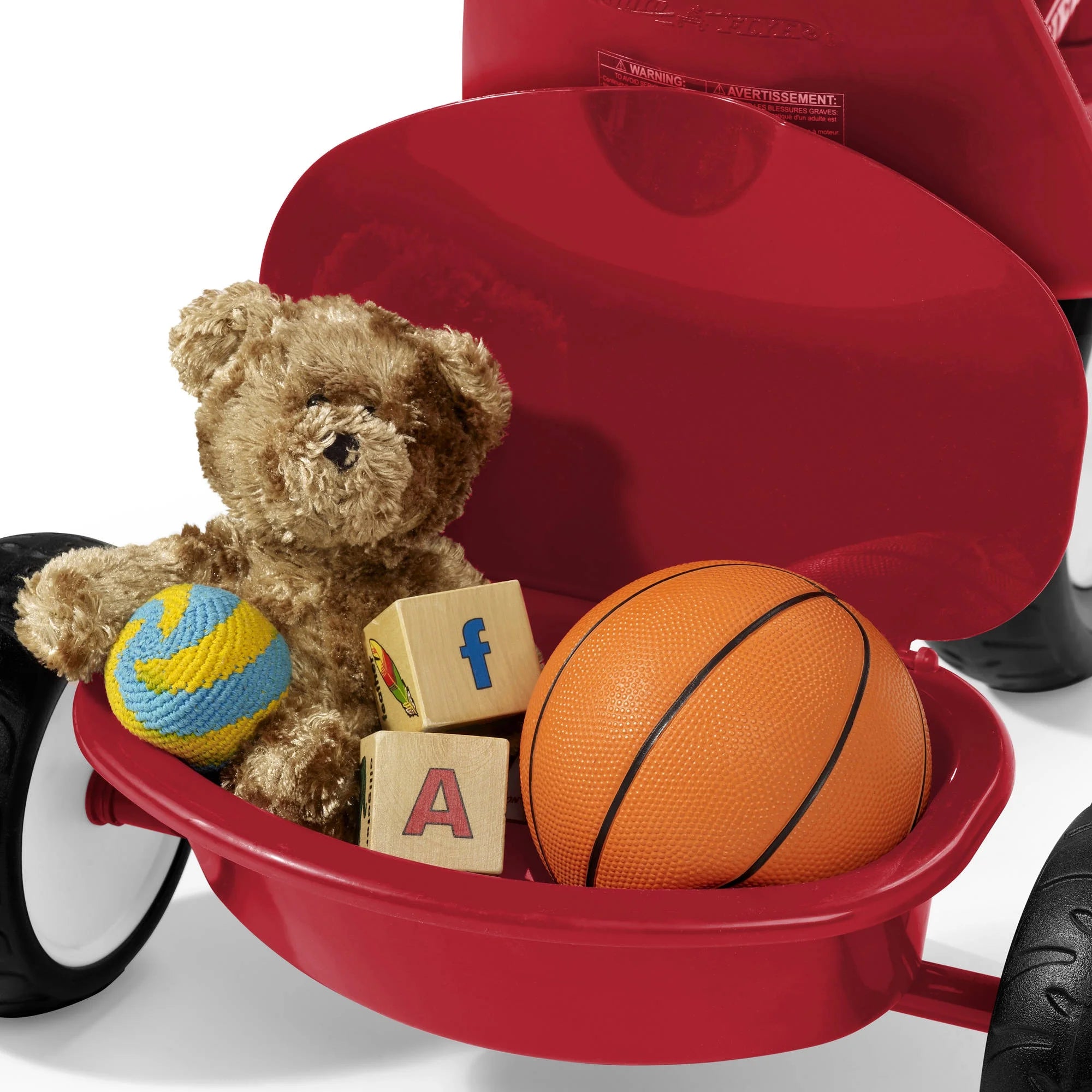 Red Tricycle with Parent Push Handle X14260