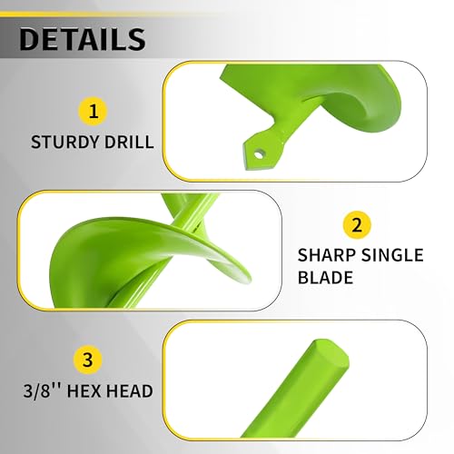 3" x 24" Garden Auger Drill Bit W33191