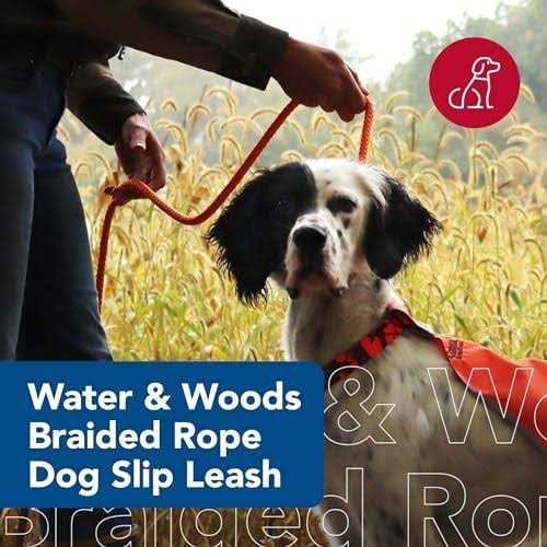 Braided Rope Dog Slip Leash Y33860