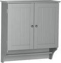 Gray Two-Door Wall Cabinet I56139