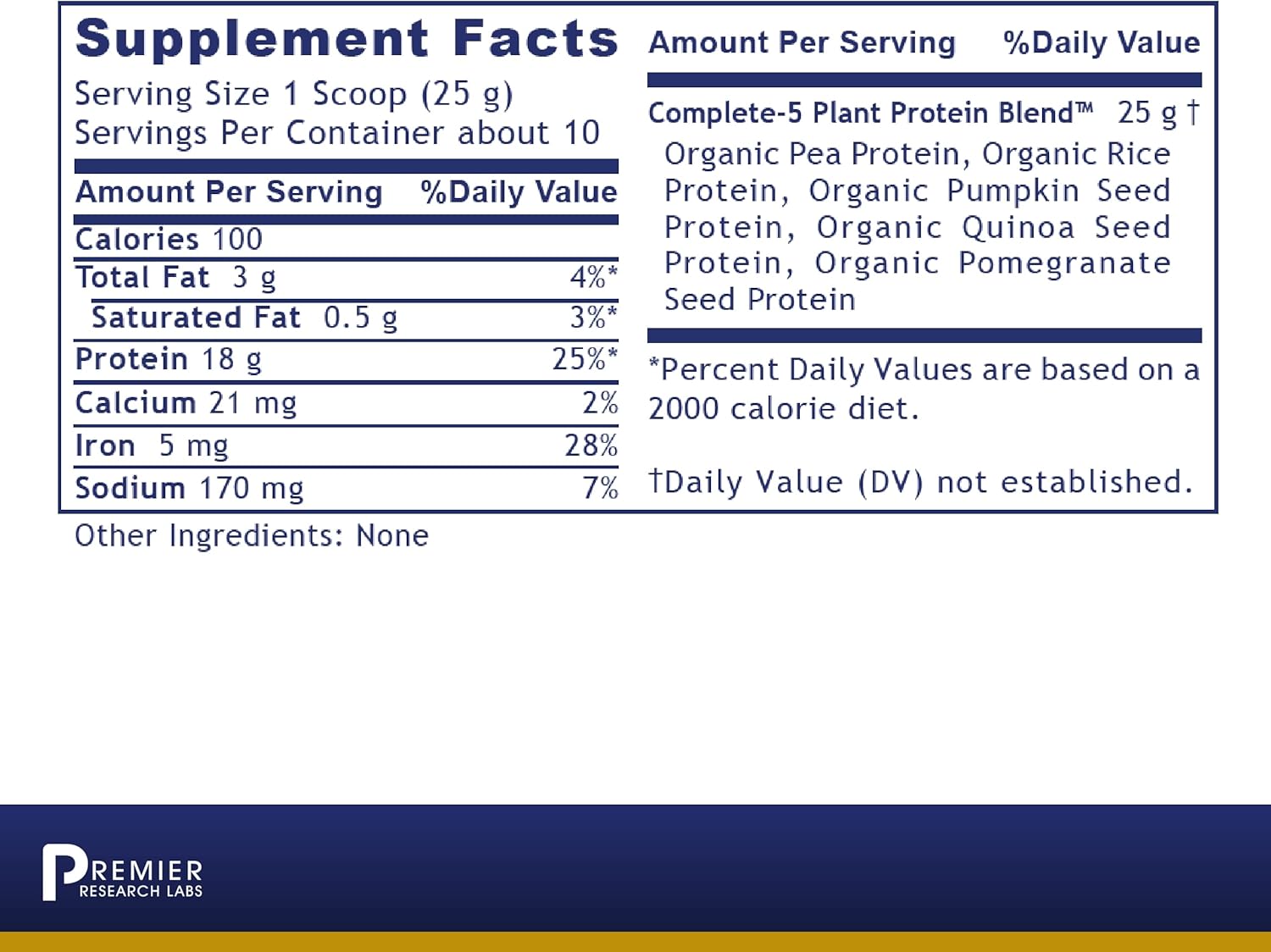 Plant-Based Protein Powder - 9 oz G15155