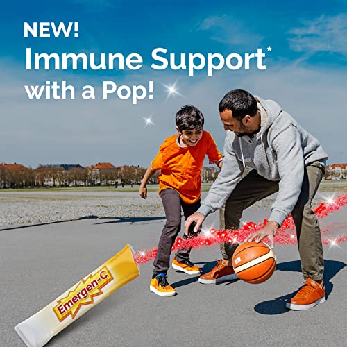 56 Stick Packs Sparkly Strawberry Immune Support Supplement with Vitamin C T257