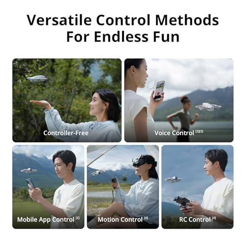Mini Drone with 4K UHD Camera, 135g Self Flying Drone, Built-In Propeller Guard J216