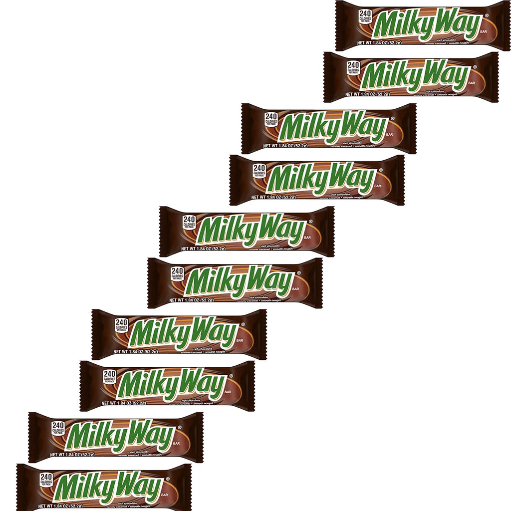 10 Pack 1.84 oz Milk Chocolate Candy Bars F99296