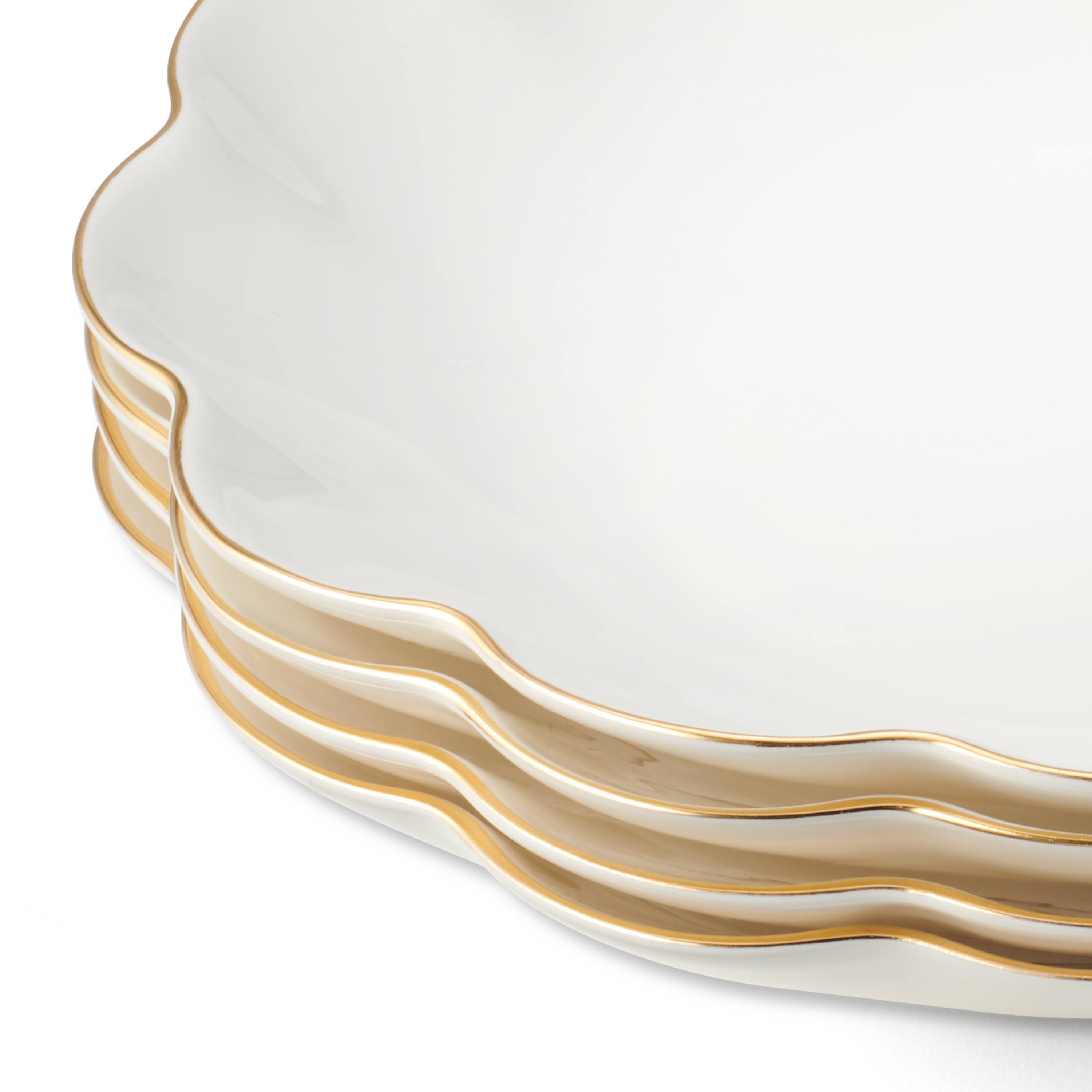 Set of 4 Appetizer Plate R867