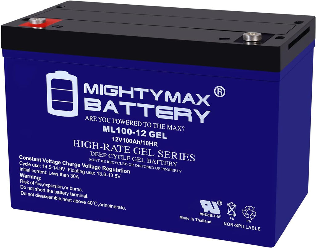 12V 100AH Gel Battery M804