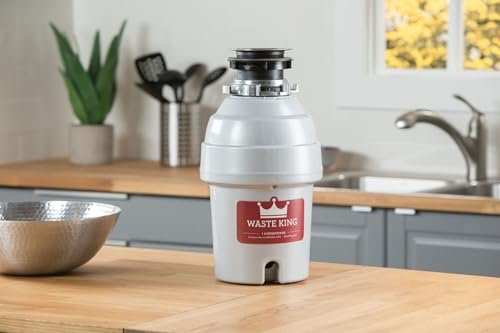3/4 HP Batch Feed Garbage Disposal with Power Cord S68405