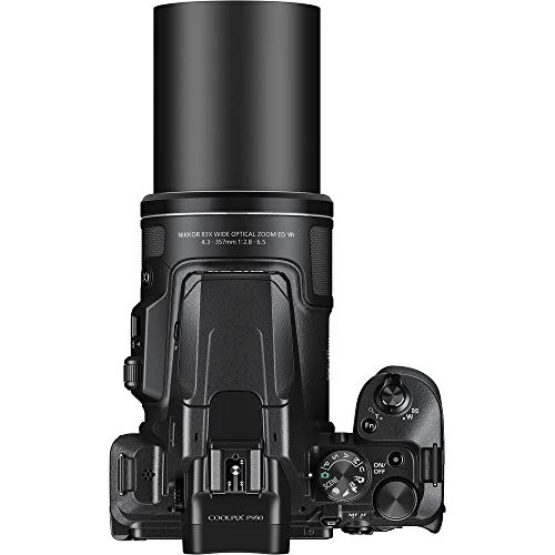 Black 16 MP 83x Optical Zoom Digital Camera B10930