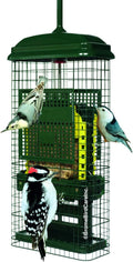 Green Suet Bird Feeder with 2 Suet Cake Trays K82129