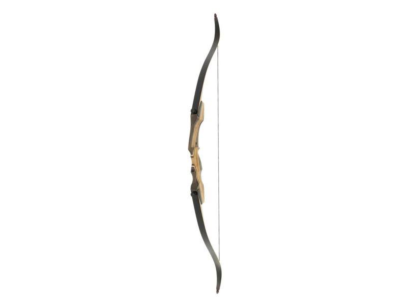 Brown 62 in. 35 lbs LH Recurve Bow L193