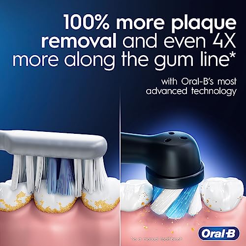 Black Onyx Electric Toothbrush with 3 Replacement Brush Heads W145829