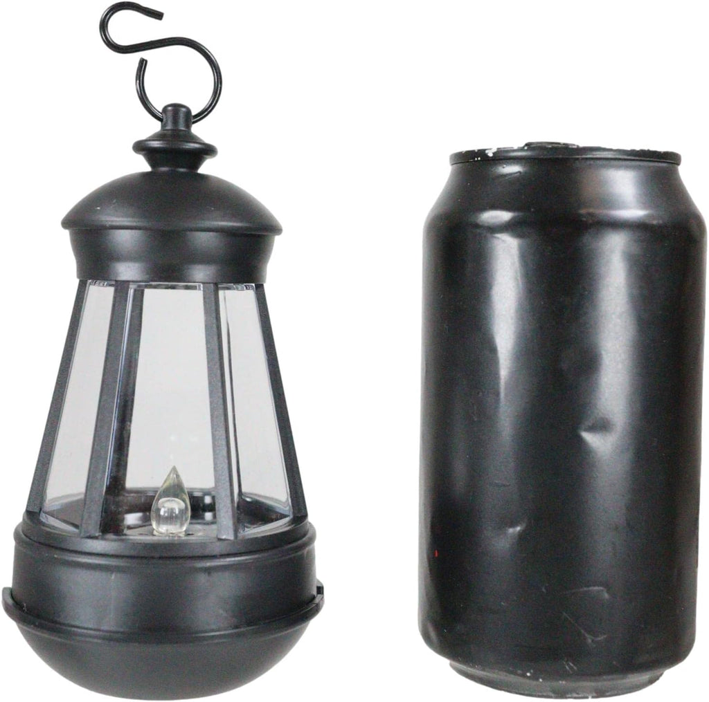 Set of 2 Plastic Solar Hanging LED Lantern X13251