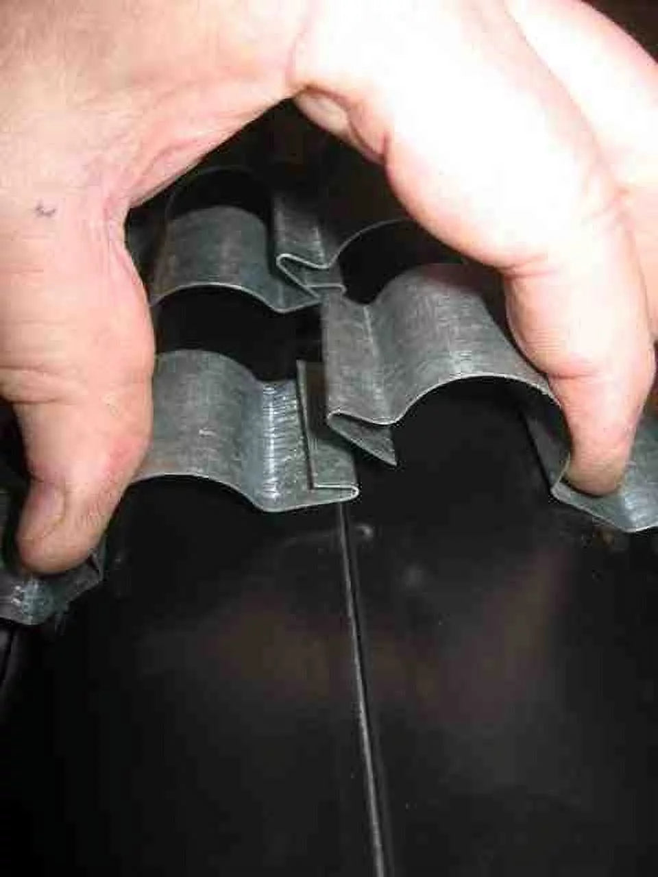 Set of 6 Snap-On Bands for 3 in dia Stove Pipe J937