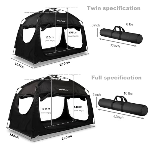 Portable Bed Canopy with 3 Doors O983