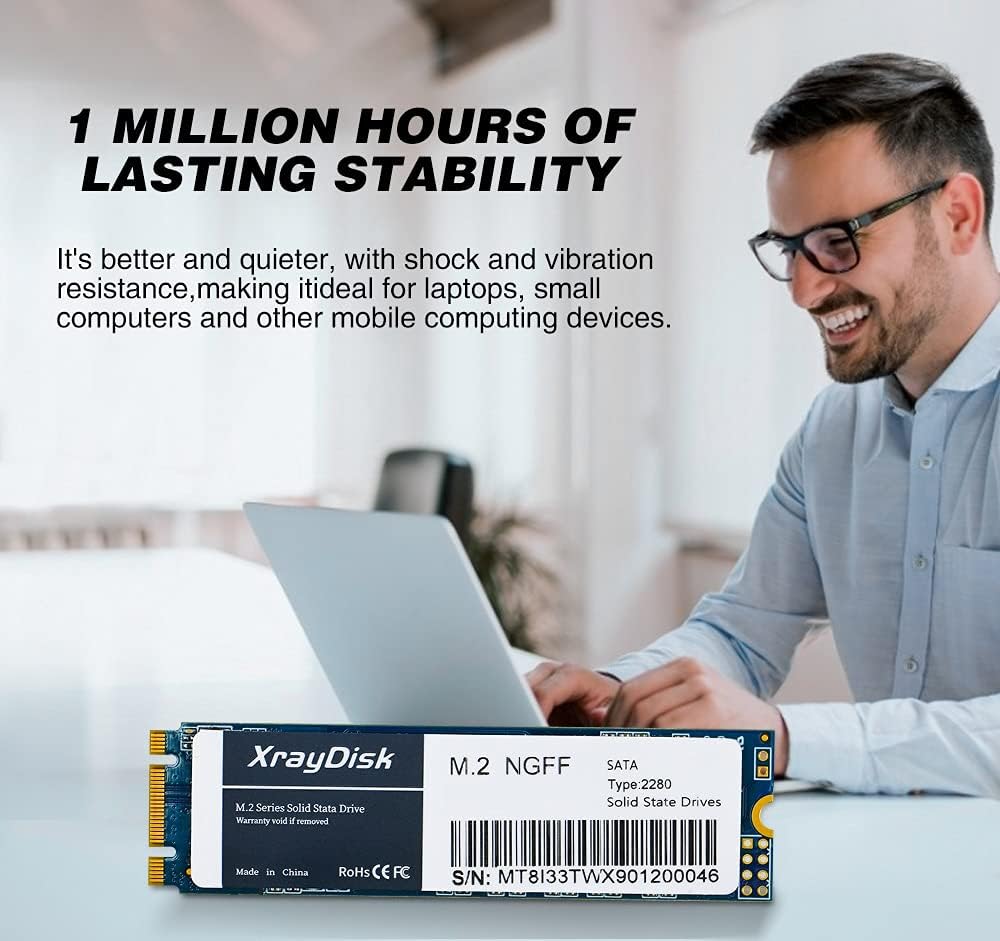 1TB M.2 2280 SATA III Internal Solid State Drive G4876