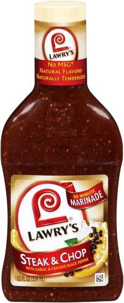 12 Fl Oz Pack of 2 Steak & Chop Marinade O387815