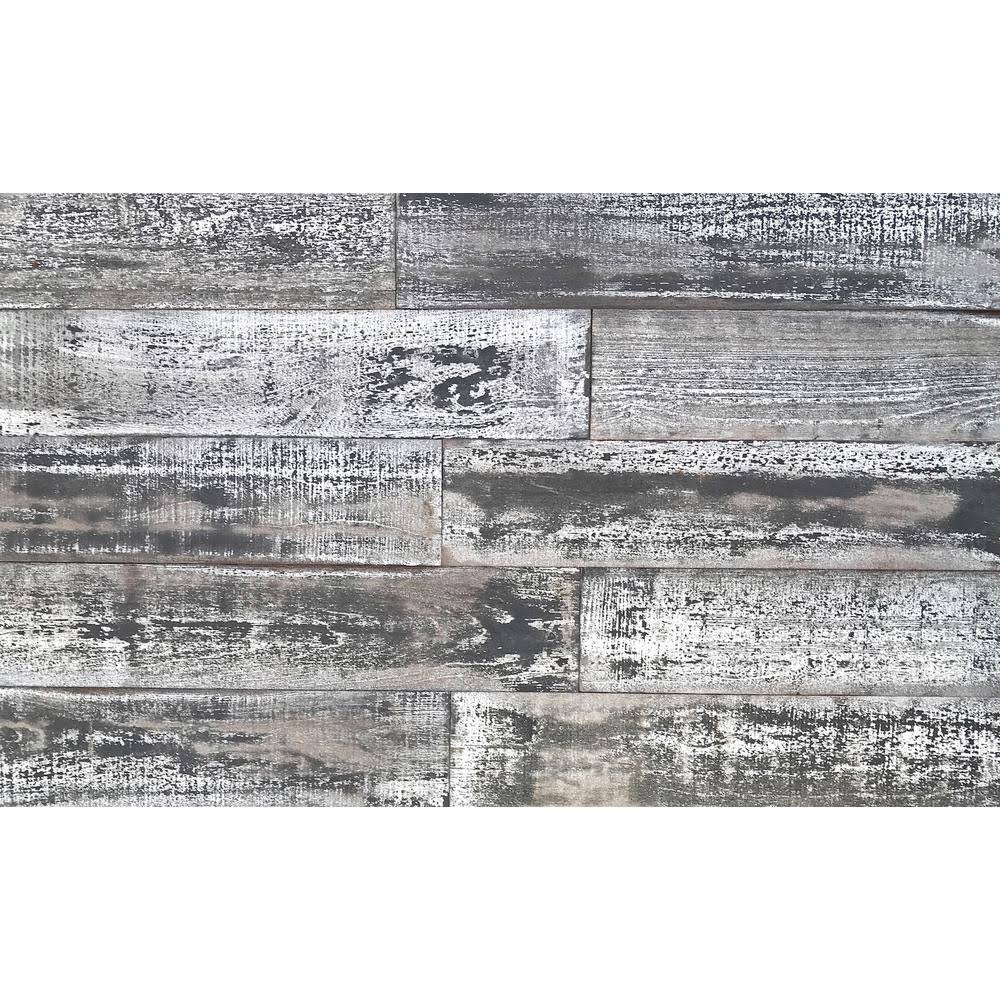 Thermally-Modified Barn Wood Wall Planks 48 in. 10 Sq. ft L321