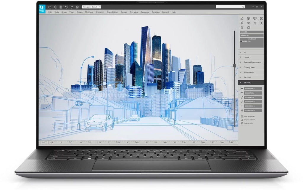 Restored 15.6" FHD+ Core i9 512GB SSD 64GB RAM RTX A2000 Workstation Laptop B75592
