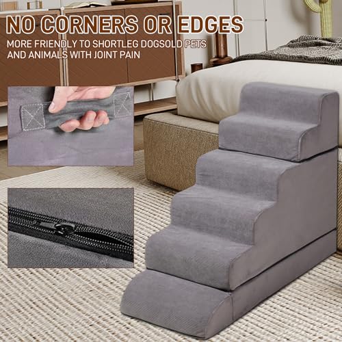 30 inch 6 Tier Non-Slip Pet Stairs D235
