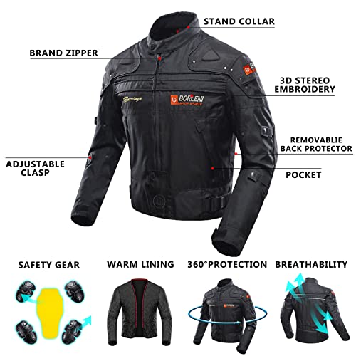 Motorcycle Jacket Windproof Armor L880368
