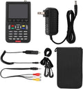 Black Satellite Finder Signal Meter TV Receiver B229491