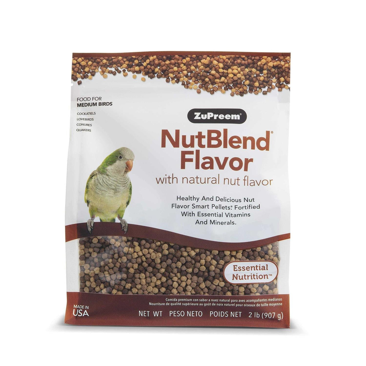 2 lbs Bird Food for Medium Birds F58812