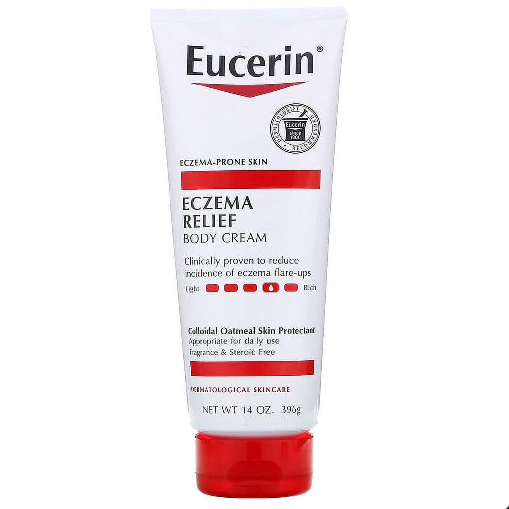 Eczema Relief Body Cream Fragrance Free 14 oz Pack of 4 C416149