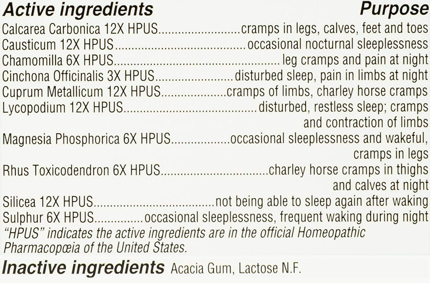 50 Count Leg Cramps PM Tablets J304199