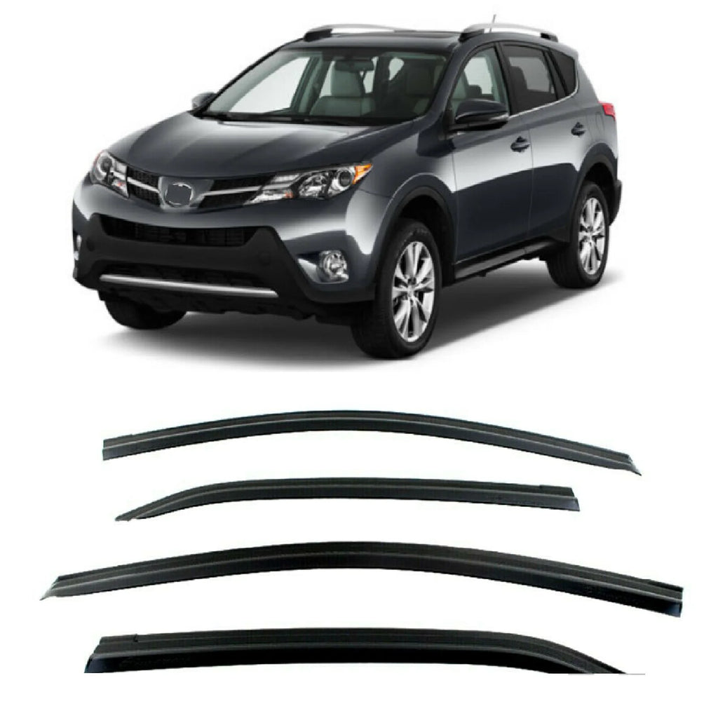 Smoke Window Sun Visor Rain Guard Deflectors V6830