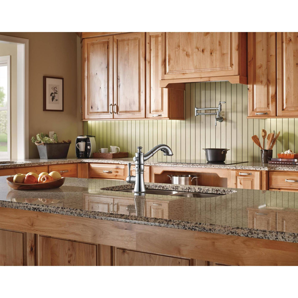 Venetian Bronze Single Handle Pull-Out Kitchen Faucet C50279