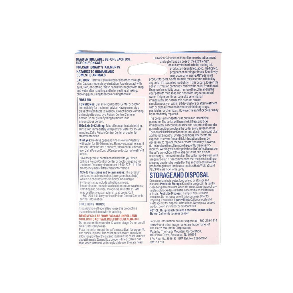 Flea & Tick Collar for Cats & Kittens E4020