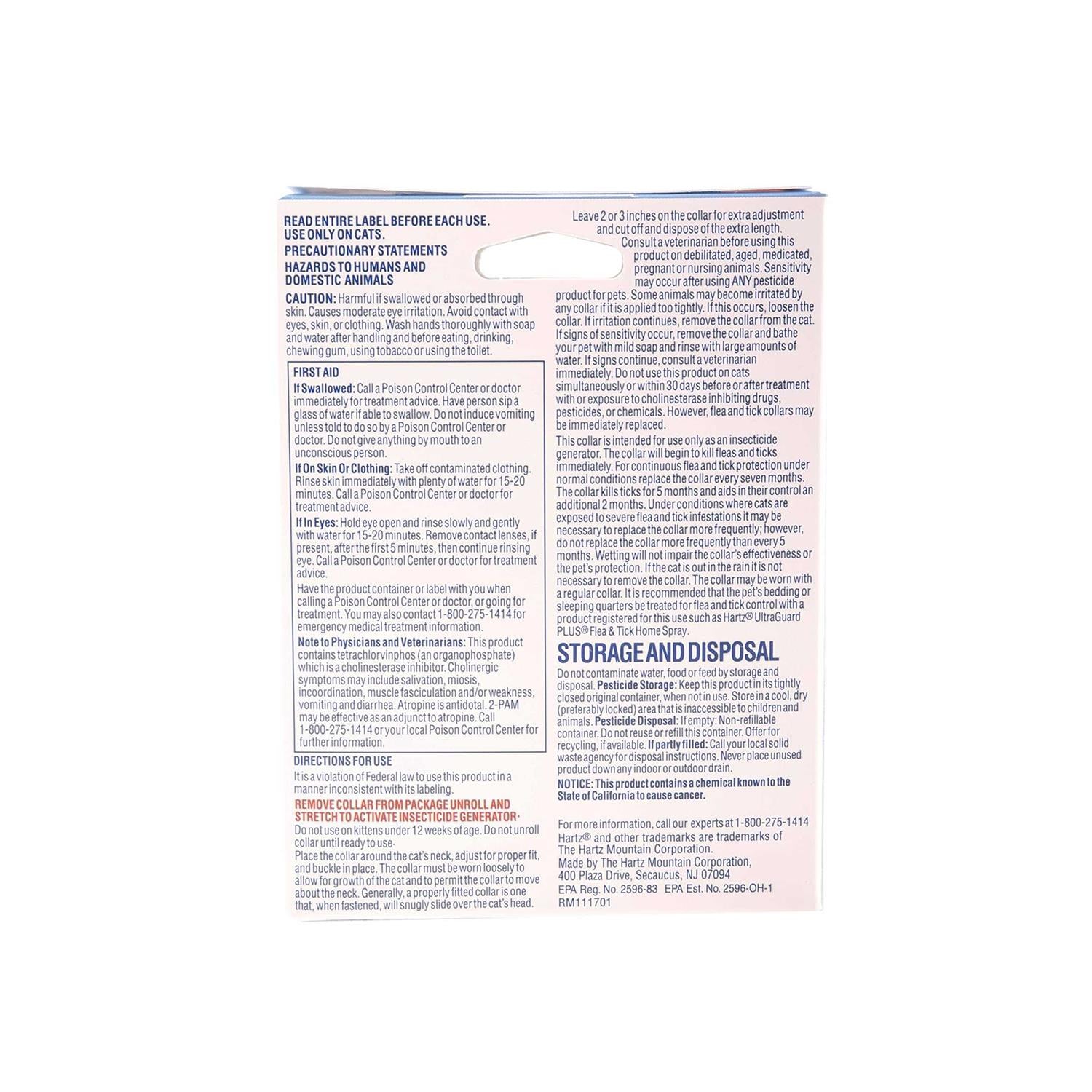 Flea & Tick Collar for Cats & Kittens E4020