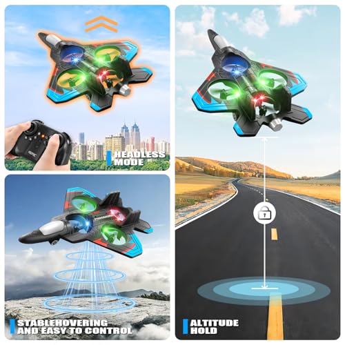 Foam Remote Control Airplane RC Plane Fighter Jet with Light J864049