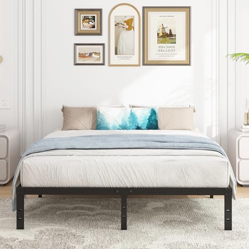 Black Metal Bed Frame O75936