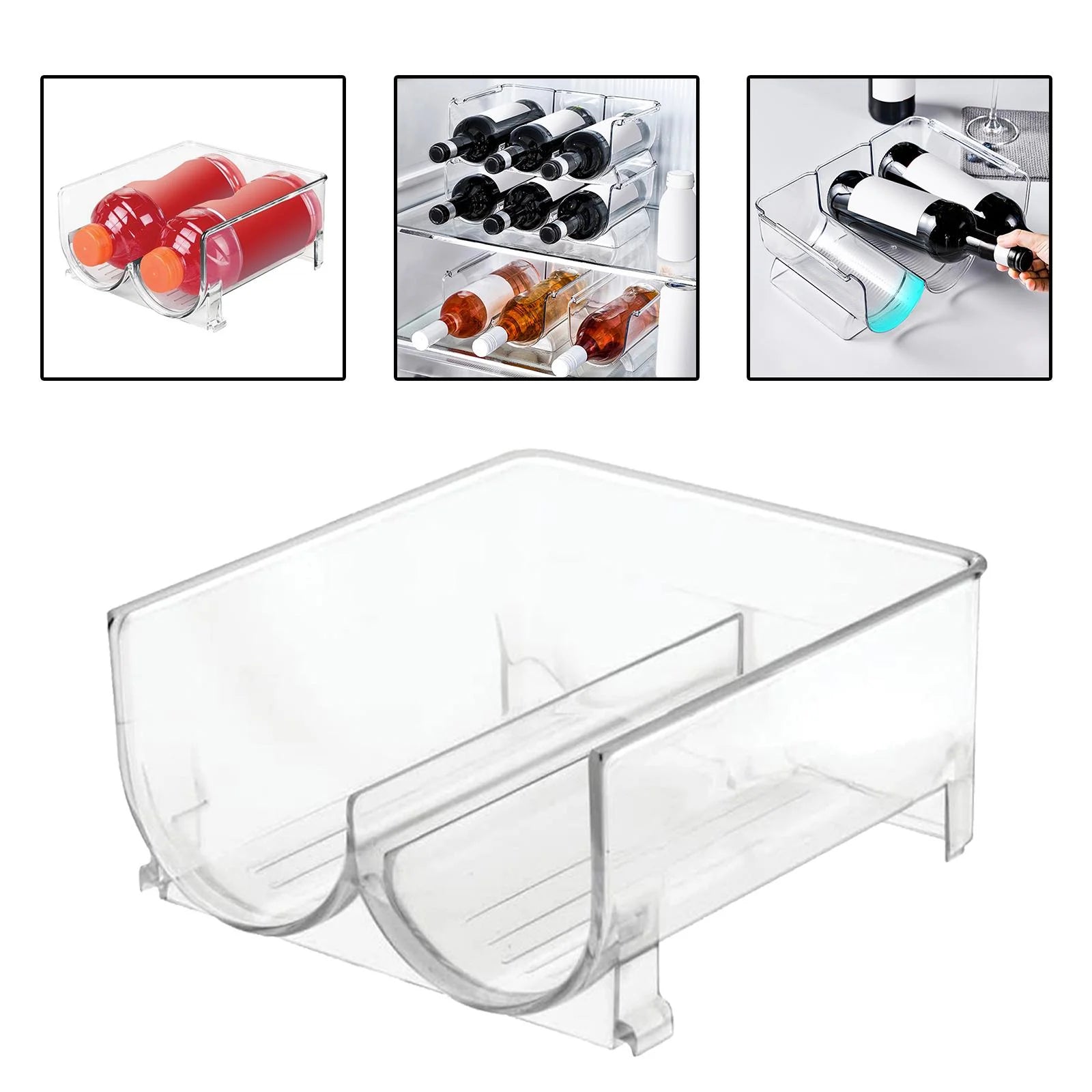 Clear Rack Water Bottle Holder X8343