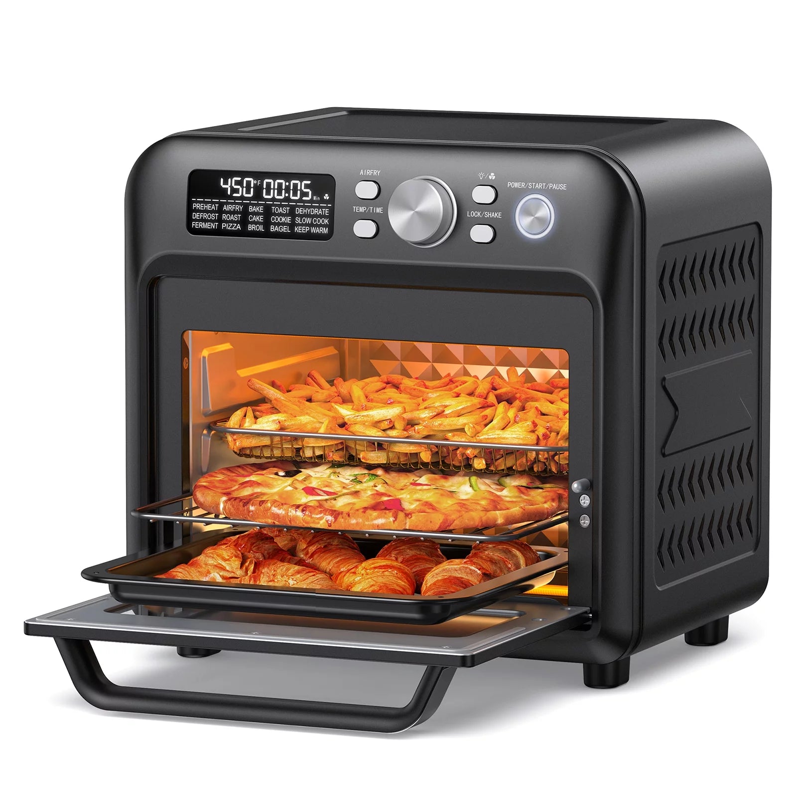 19 QT 15-in-1 Convection Toaster Oven with Child Lock P71612