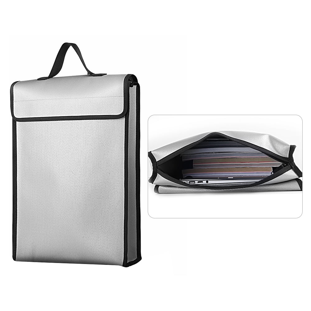 Fireproof Document Bag Waterproof Heat Insulation 1200℃ Fire Resistant Big Capacity Bag D5232