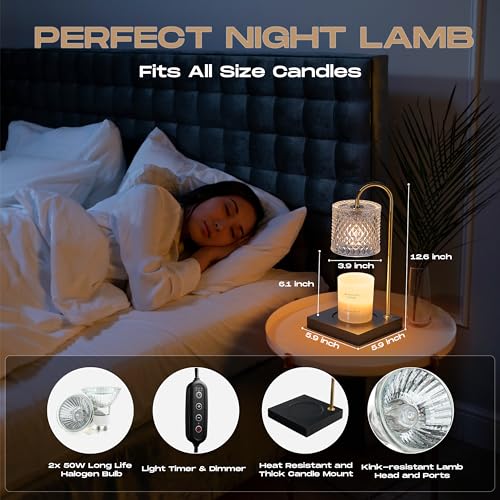 Candle Warmer Lamp With Timer T5468