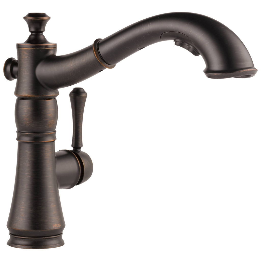 Venetian Bronze Single Handle Pull-Out Kitchen Faucet C50279